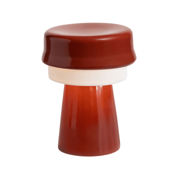 Hovedbilde bordlampe - hat burguder 