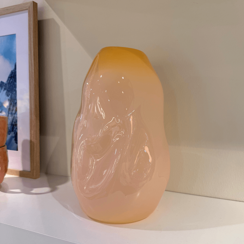 Valk Vase ekstra stor Aprikos