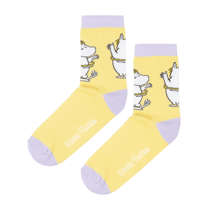 Moomin Snorkfrøken sokker - Gul/Lilla