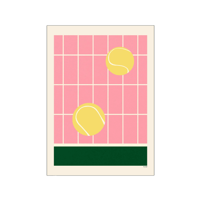Hovedbilde Poster - Tennis court