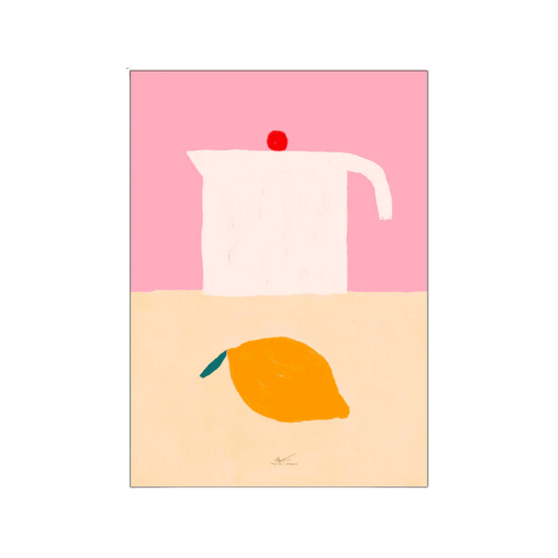 Poster - Pichet et Citron