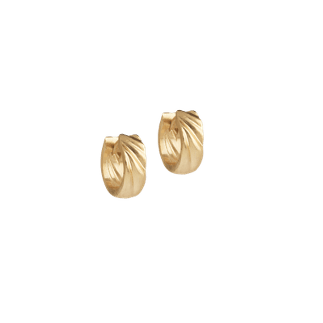 Hovedbilde ENAMEL Wave Hoops - Mini