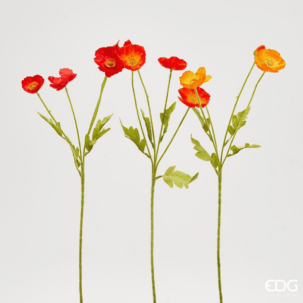 Hovedbilde Poppy, rød / orange 60 cm