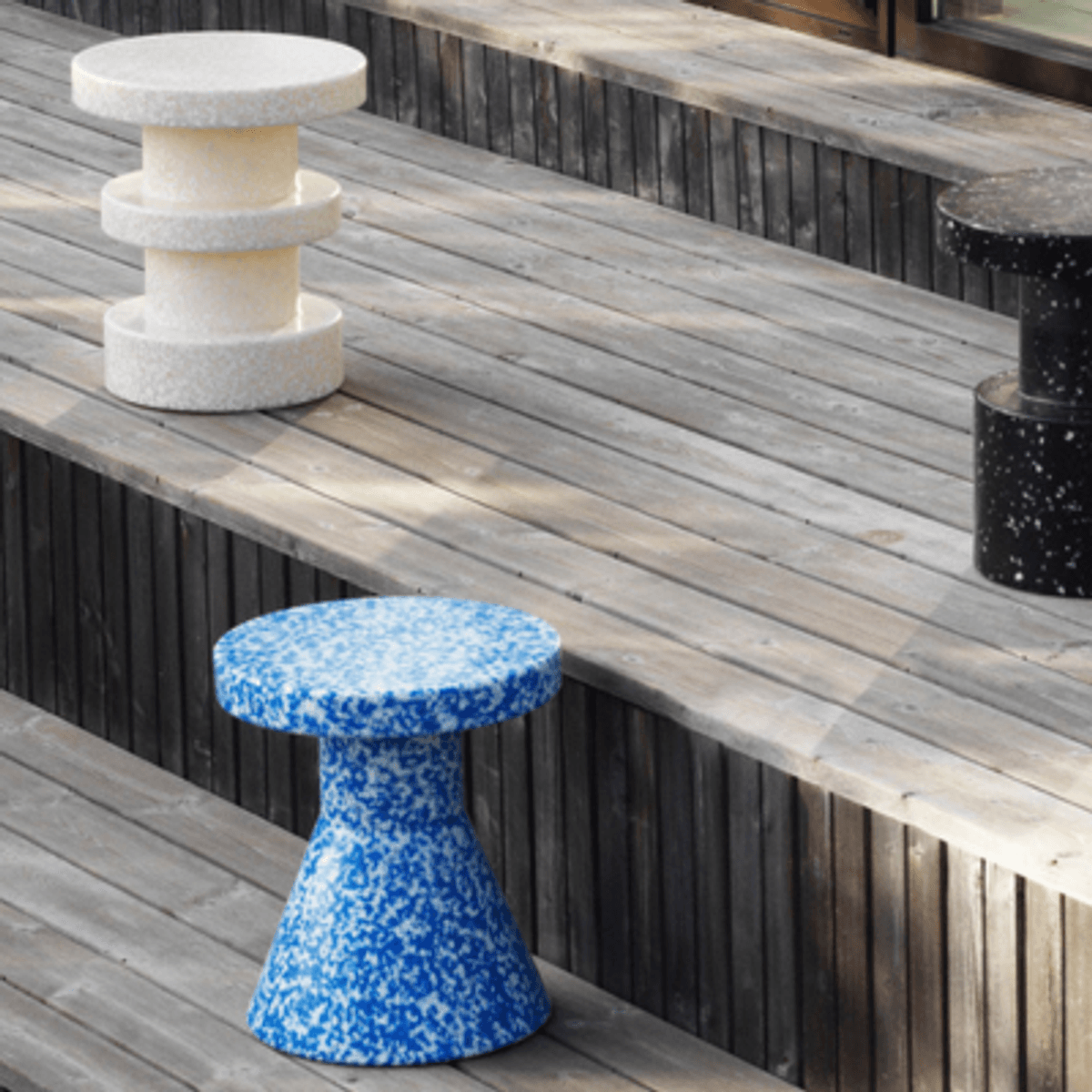 Bit Stool cone blue