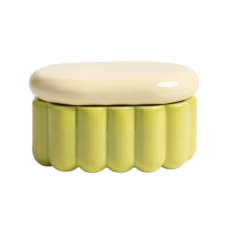 Charlo oppbevaringskrukke - Pear green