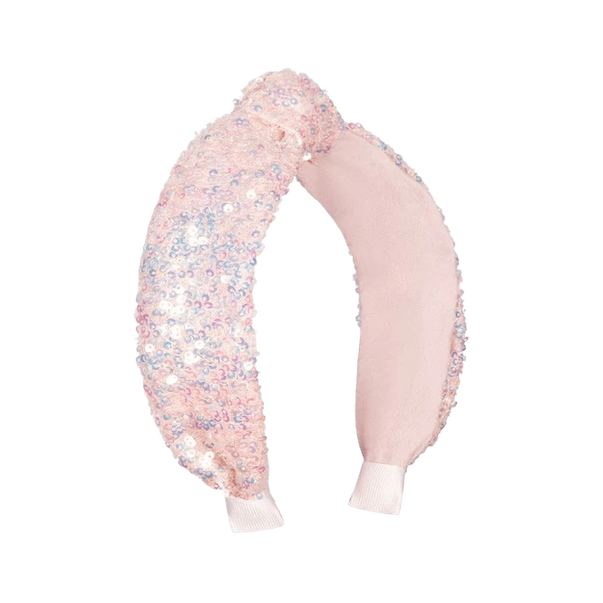 Hovedbilde Hårbøyle - Rosa Paljett 