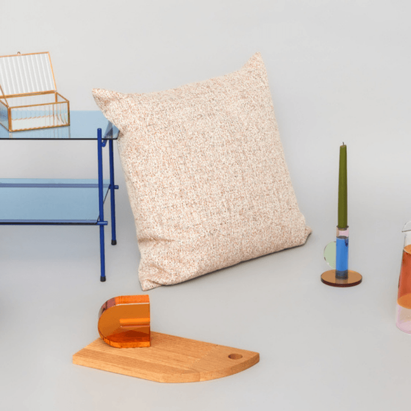 Speckle Cushion Orange/Sand