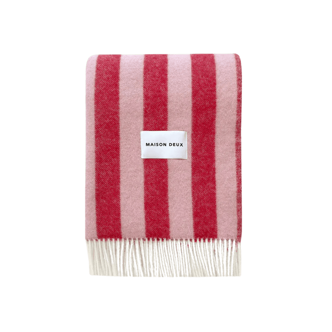 Hovedbilde Candy Wrap ullpledd - Pink  / Cherry