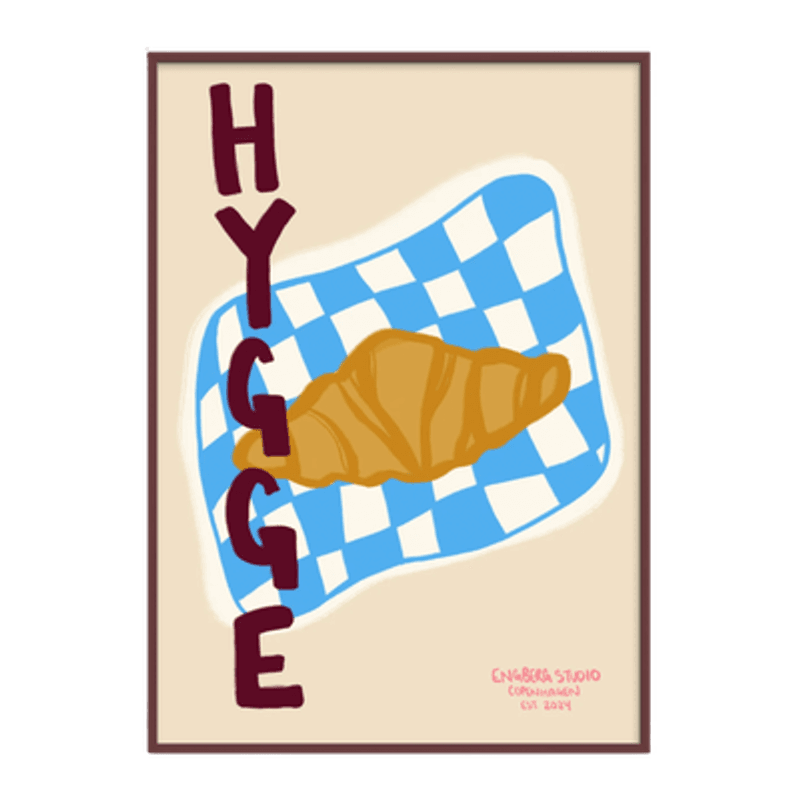 Poster - Hygge - Croissant