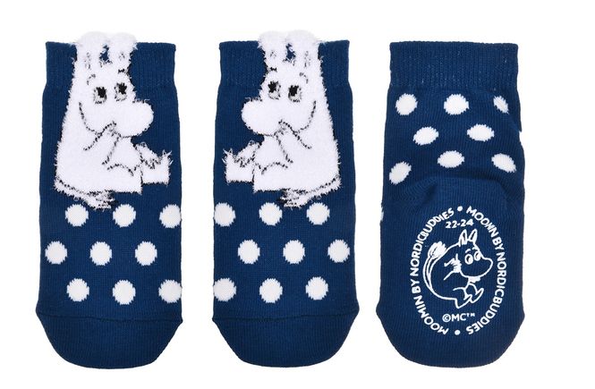 Hovedbilde Moomin barnesokker - Blå