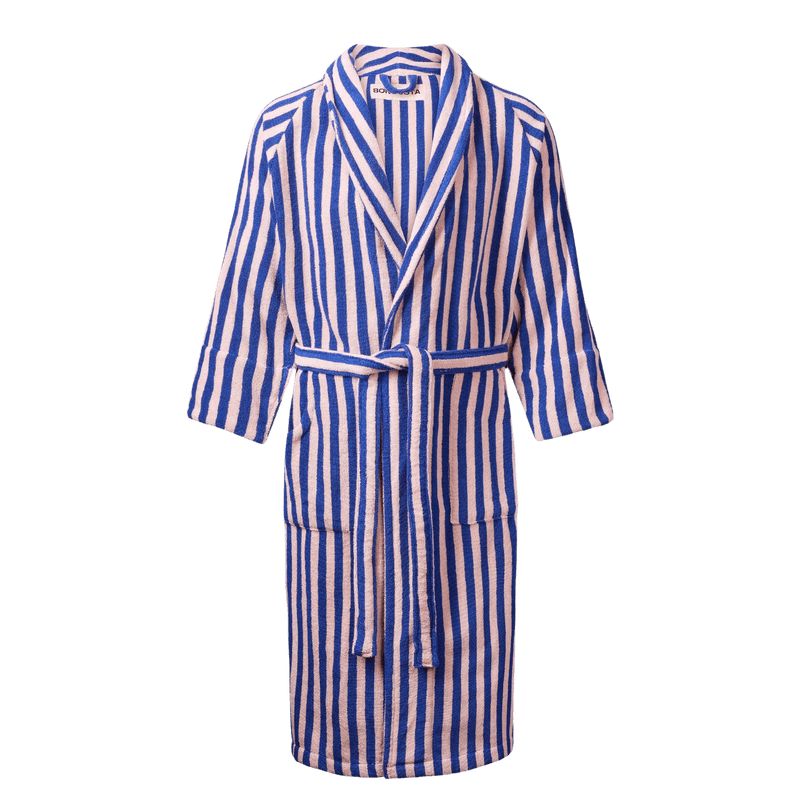 Naram morgenkåpe - dazzling blue & rose