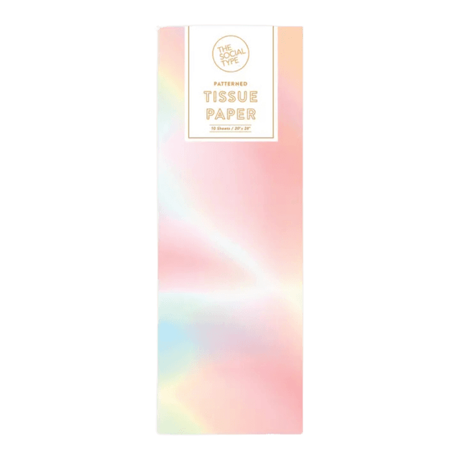 Hovedbilde Silkepapir - hologram / Regnbue 