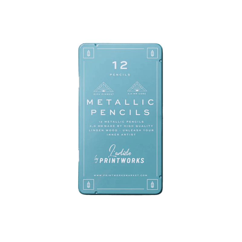 Aquarelle metallic fargeblyanter 12 pk