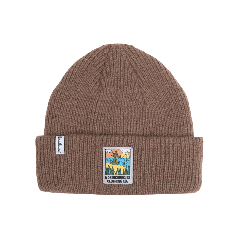 Beanie moomin Snusmumrikken - Brun