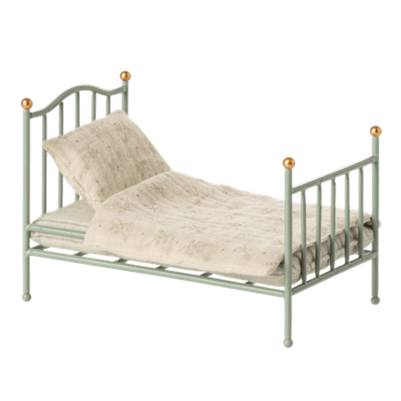 Vintage Single Bed, mus - Mint