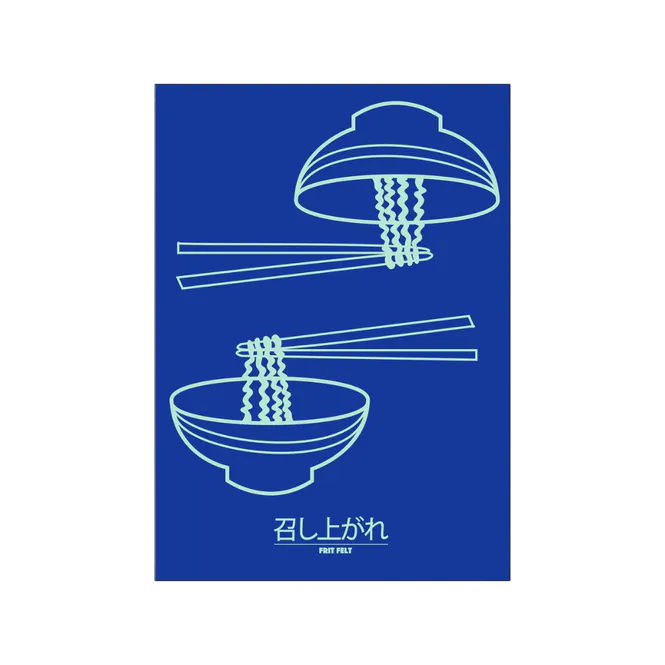 Hovedbilde Poster - Ramen Blue