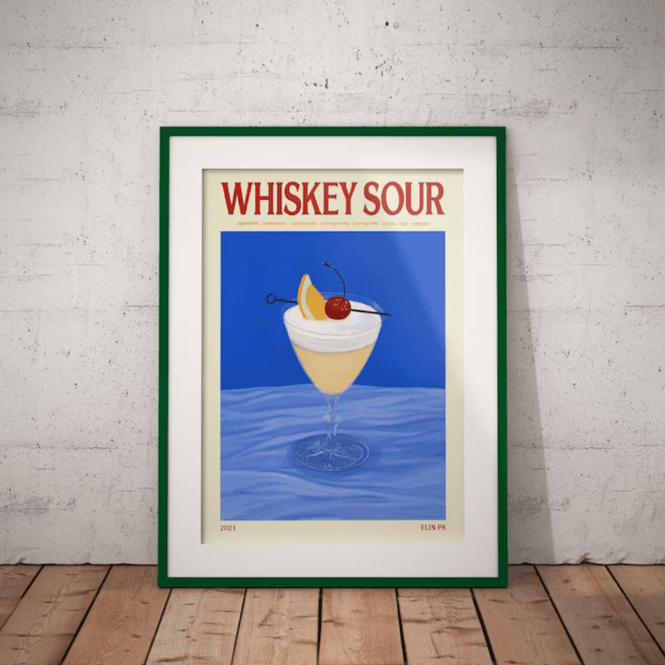 Hovedbilde Elin PK Whiskey Sour Drink Poster