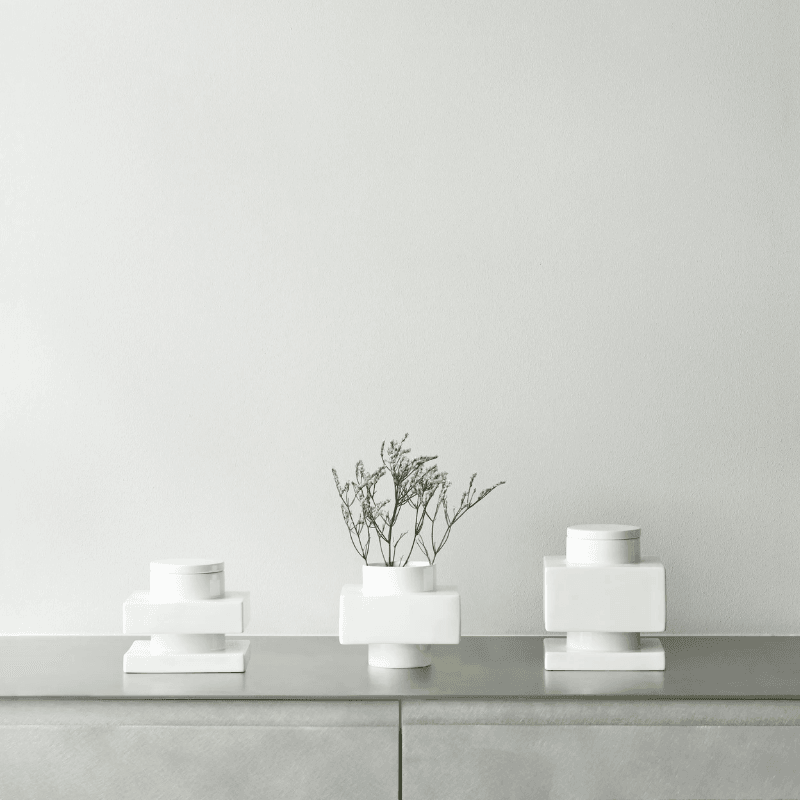 Deko Object Vase - S2 Snow